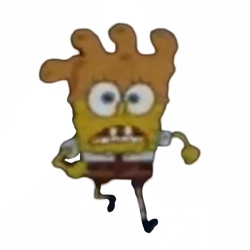 SpongeBob running by DracoAwesomeness on DeviantArt