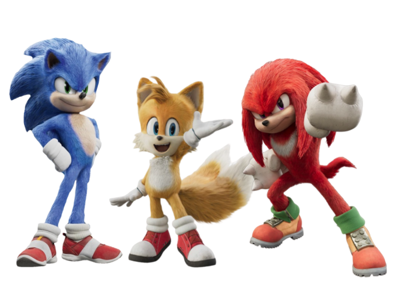 Sonic, Tails and Knuckles by DracoAwesomeness on DeviantArt