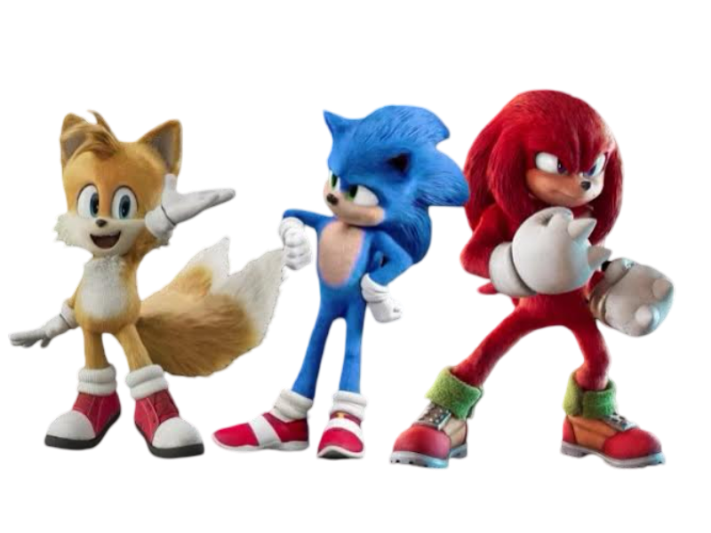 Sonic, Tails and knuckles by DracoAwesomeness on DeviantArt