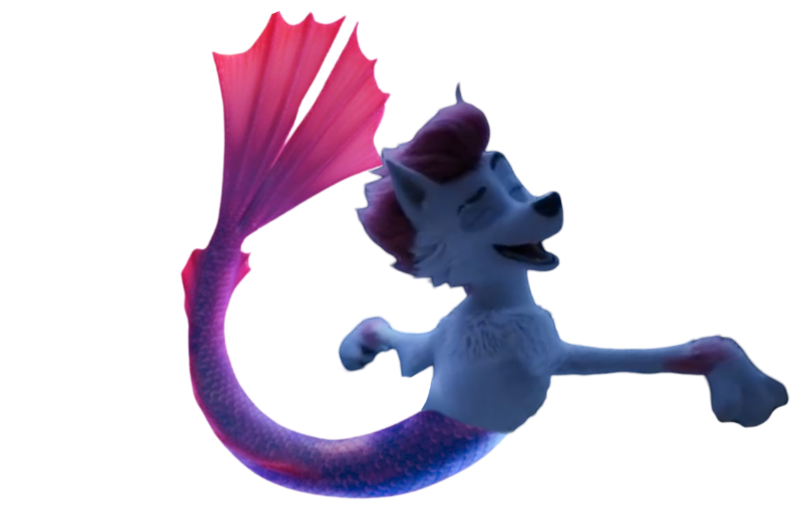 Merwolf Freddy Lupins fancy merwolf tail! by DracoAwesomeness on DeviantArt