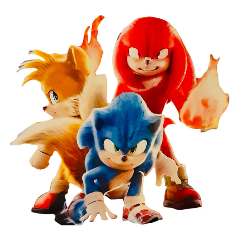 Sonic, Tails and Knuckles by DracoAwesomeness on DeviantArt