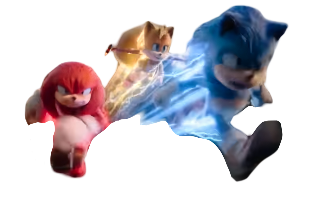 Sonic, Tails and Knuckles by DracoAwesomeness on DeviantArt