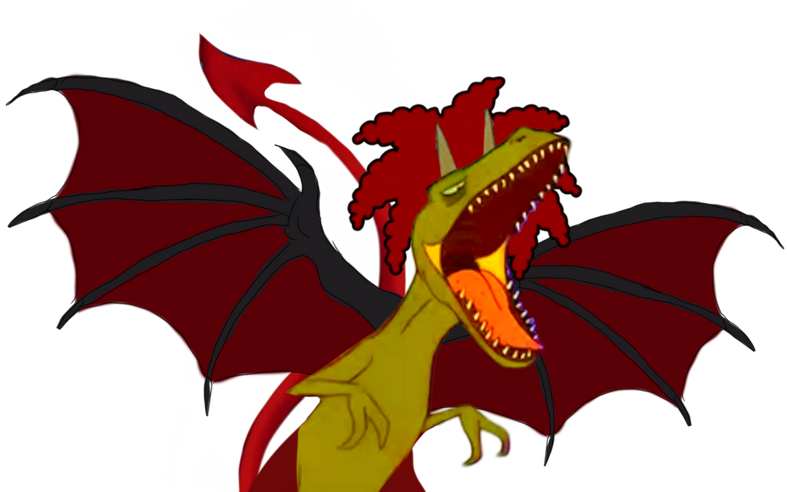 Demon Raptor Drawing Demon raptor sideshow bob by DracoAwesomeness on DeviantArt