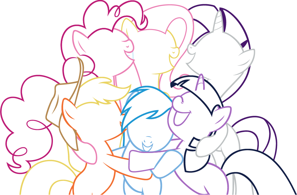 Mane 6 Vector #1