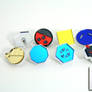 Pokemon Johto Gym badges