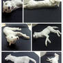 Arctic Wolf Sculpture