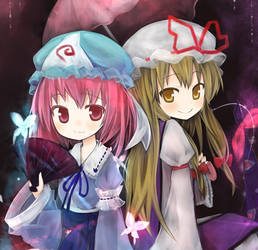 Yuyuko and Yukari