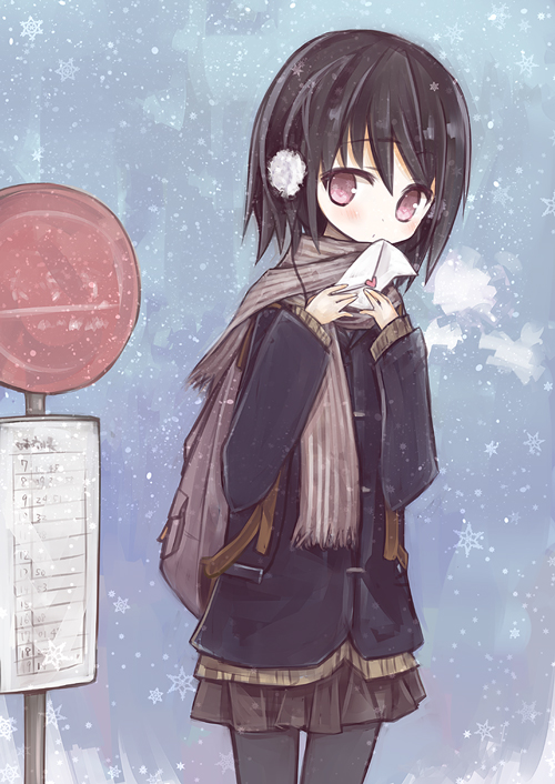 winter girl