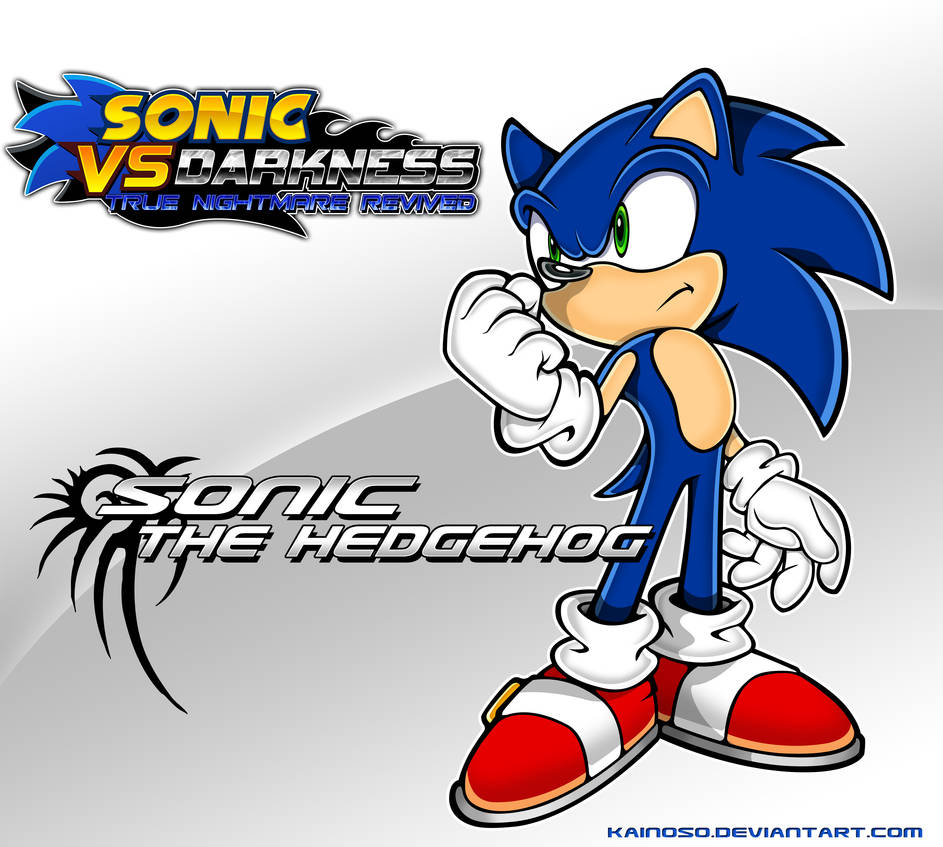 Sonic vs Darkness - Sonic the Hedgehog Poster by Kainoso
