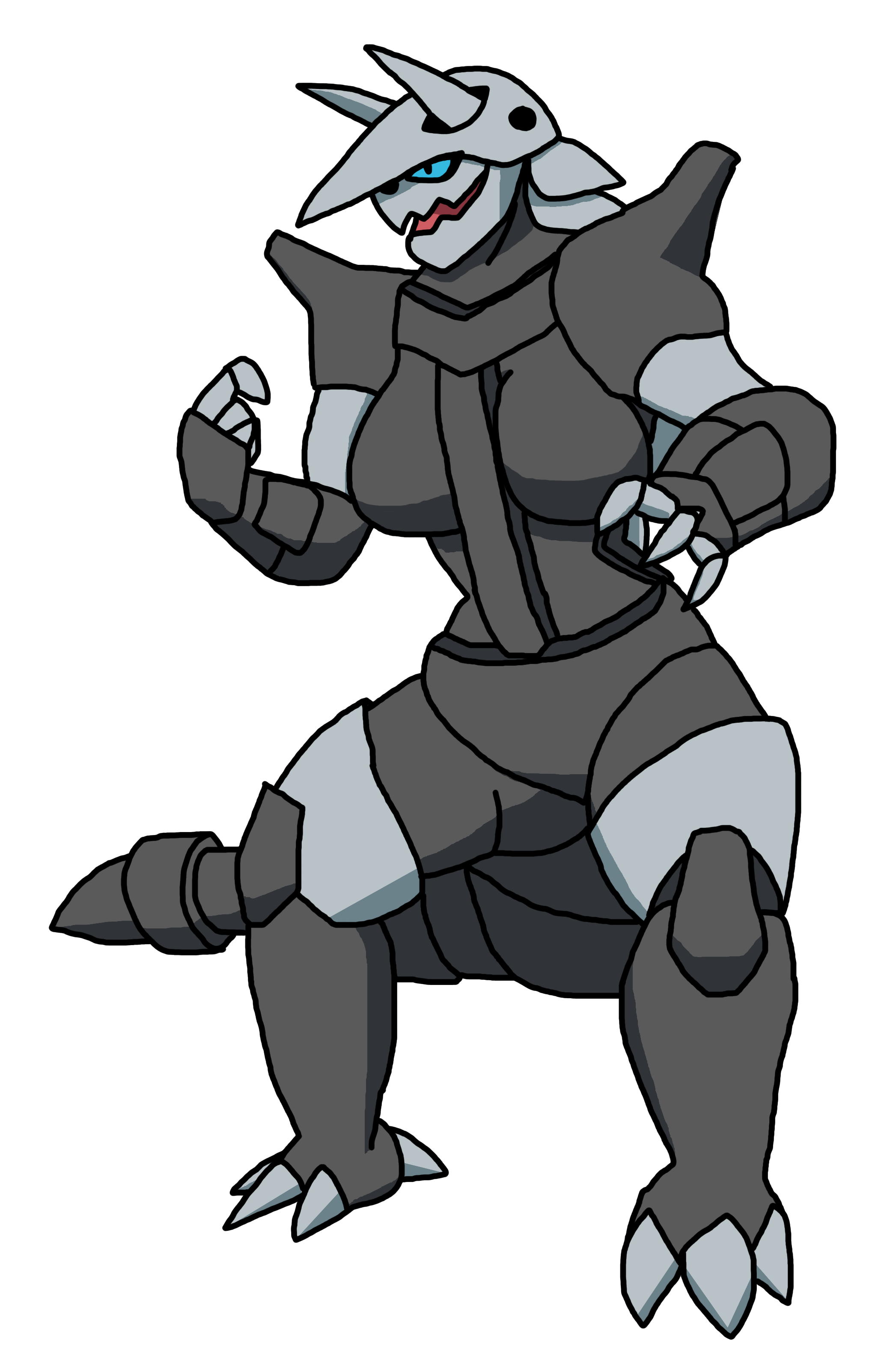 Aggron by Darkslag-G2 on DeviantArt