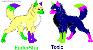 EnderStar and Toxic Wolf Forms XD