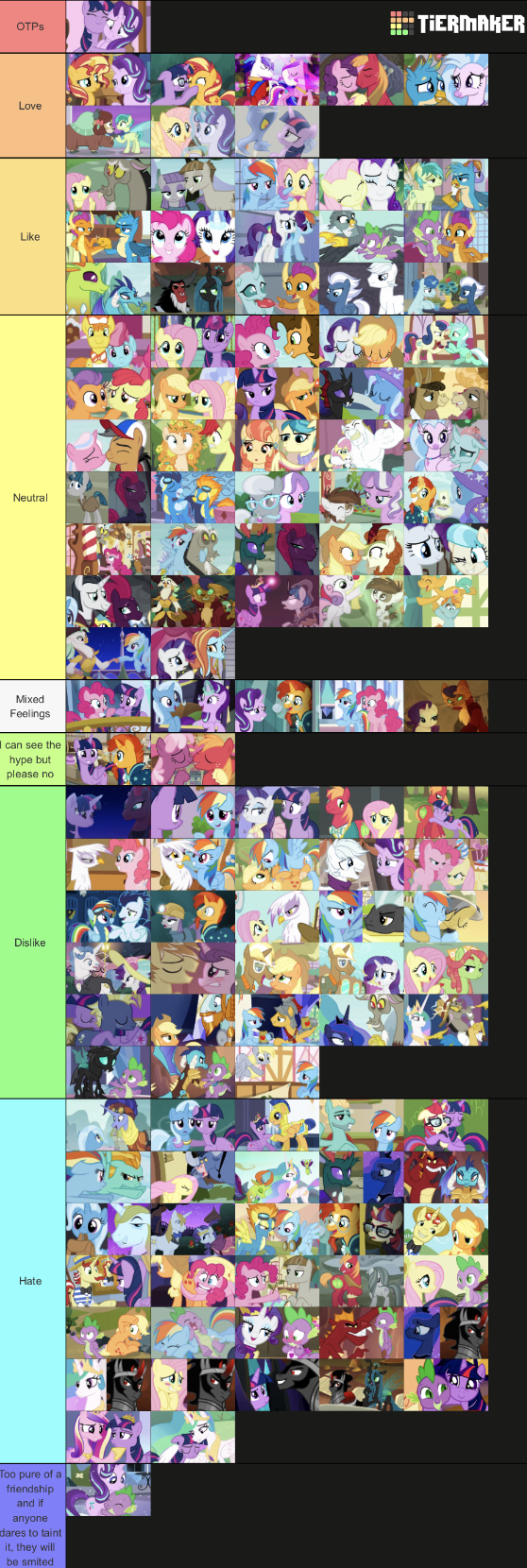 Tantabus Mlp Ranking MLP Ships Ranking by CodyFanatic on DeviantArt