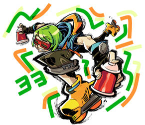 Jet Set Radio fanart : Yoyo