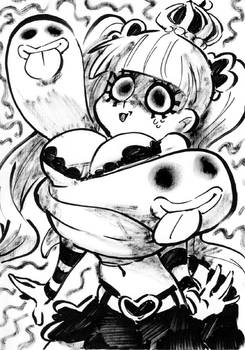 One Piece Halloween Inktober : Perona