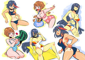 Kill la Kill bikinis!