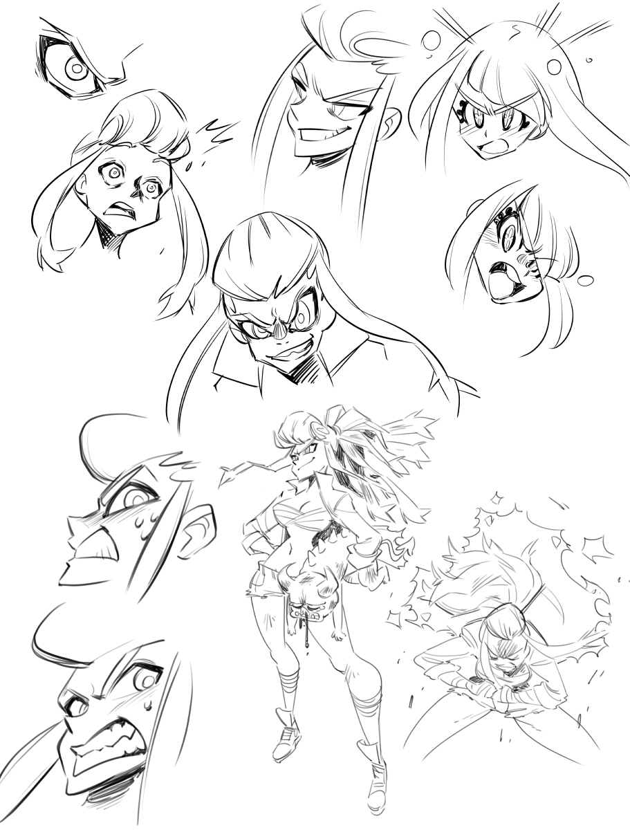 Sasha doodles