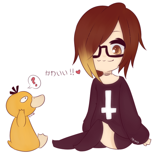 Ururu and Psyduck