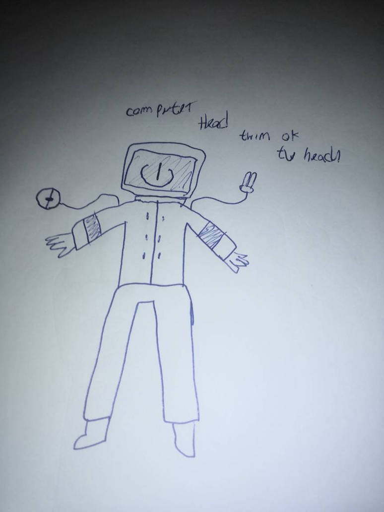 Computer head / pc head by artmaster2022 on DeviantArt
