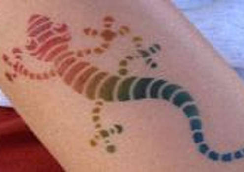 lizard tatoo