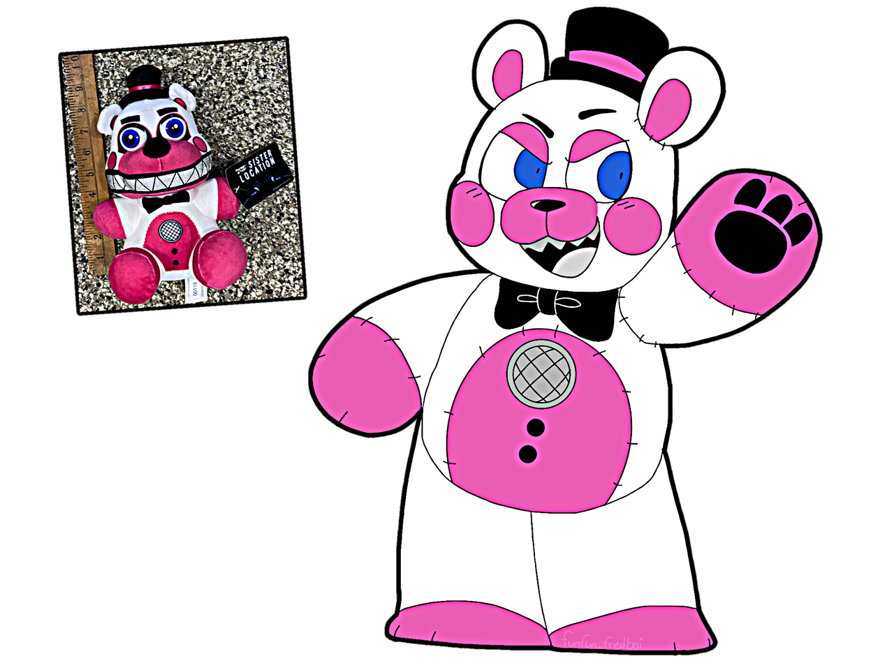 Good Stuff Freddy Plush Redraw lol by Popplelover on DeviantArt