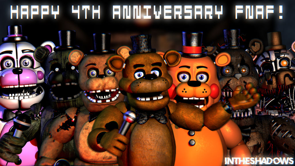 Five Nights at Freddy's 4 2nd Anniversary. by Fer-Ge on DeviantArt
