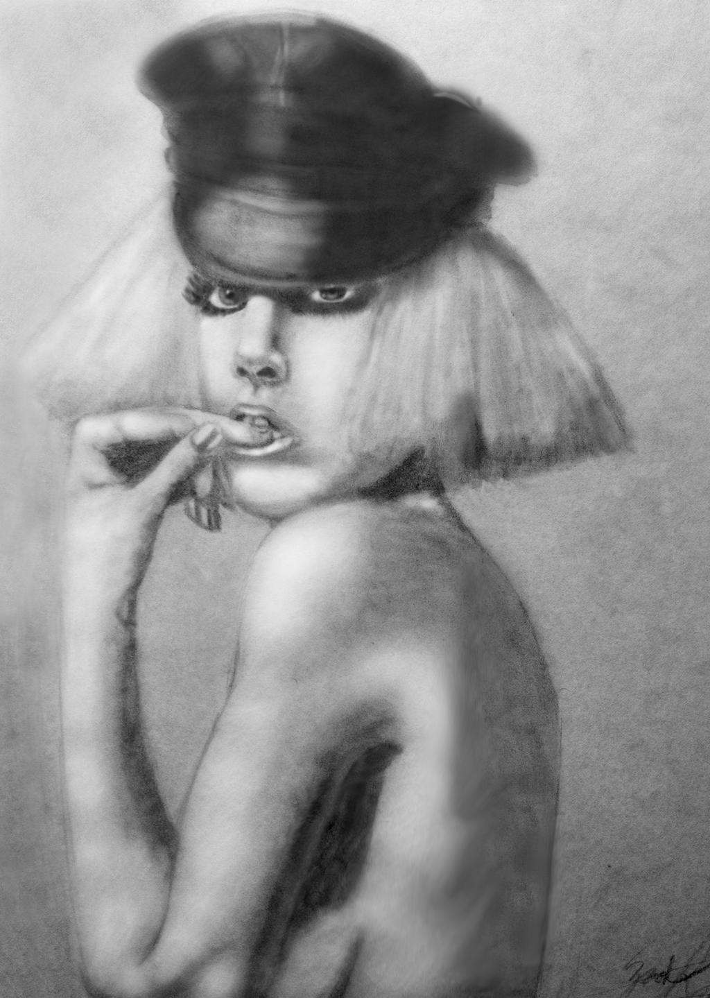 Lady Gaga Drawing