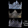 ICE CROWN PNG Fantasy Stock Resource