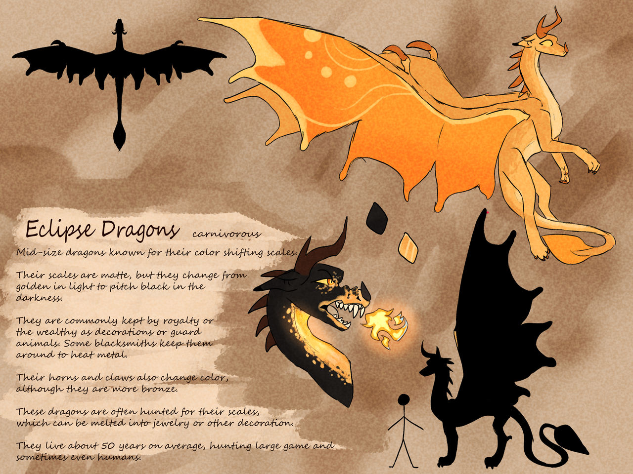 eclipse dragons by Amphibiian on DeviantArt