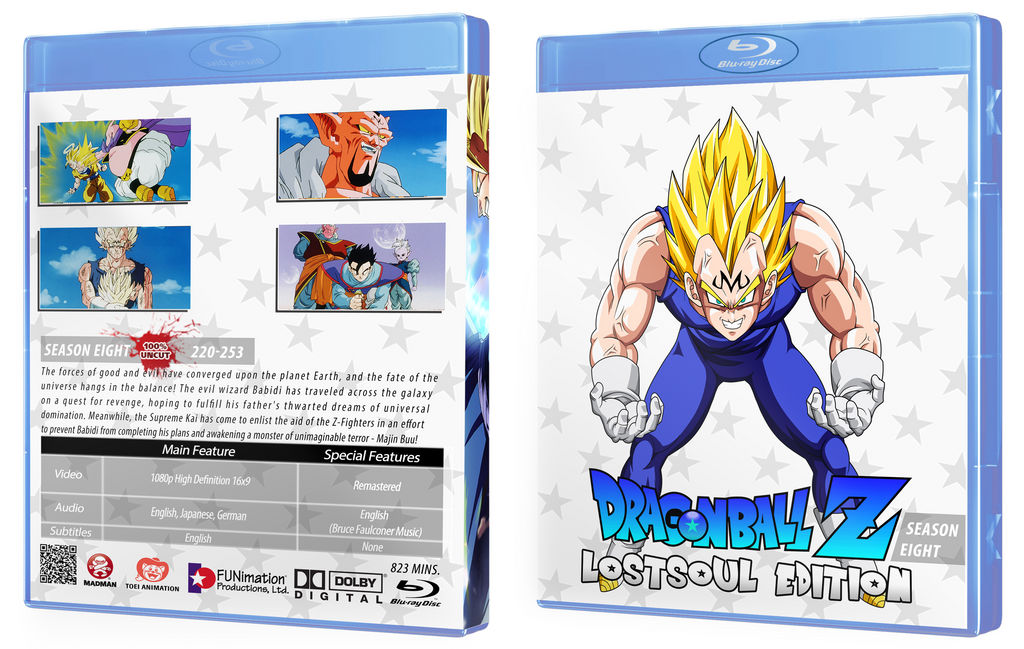 Dragon Ball Z Season 8 Blu Ray Cover By Lostsoulat On Deviantart