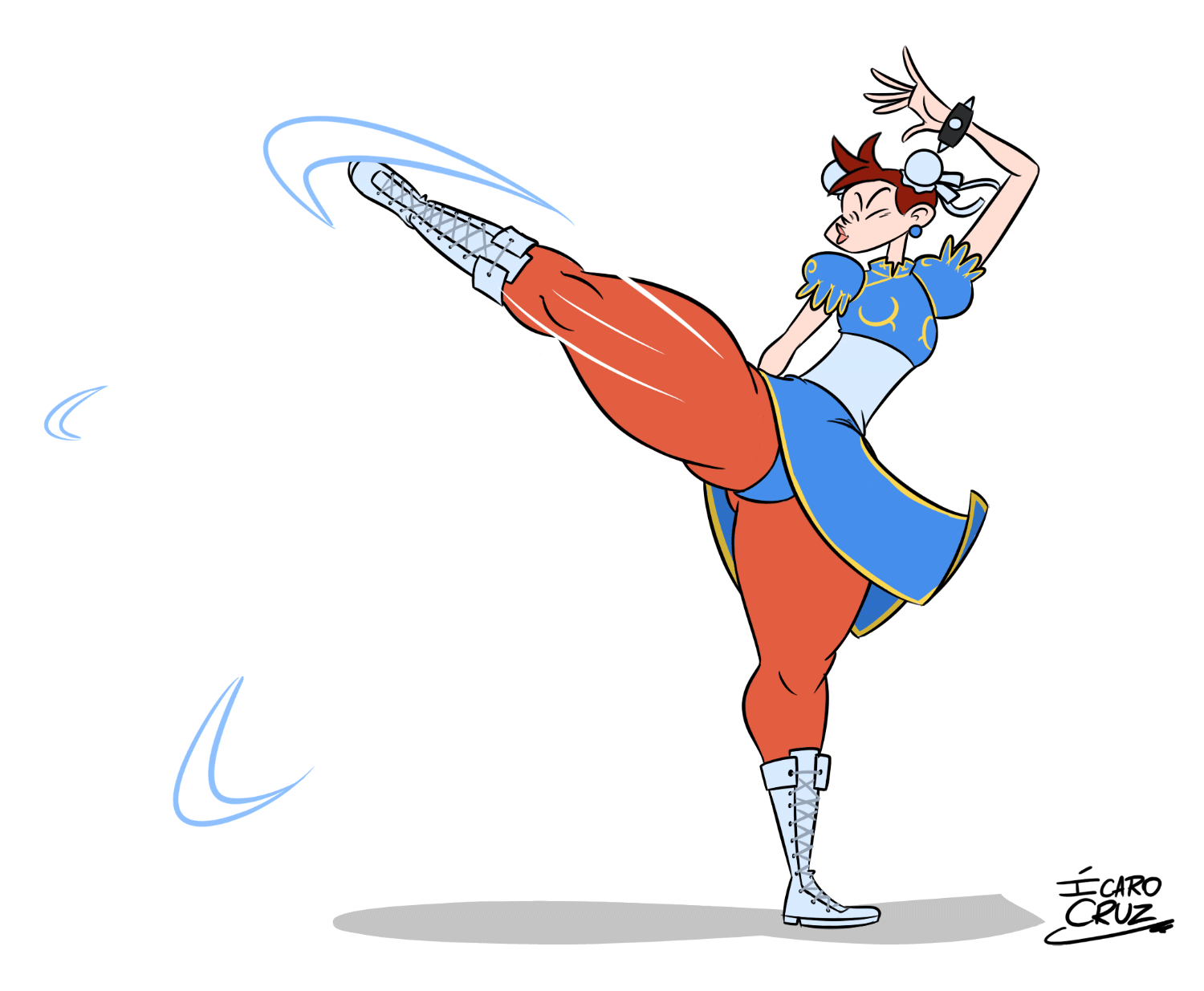 ANIMATED Thick Thighs Give The Best Kicks By Art ikaro On DeviantArt animated-thick-thighs-give-the-best-kicks-by-art-ikaro-on-deviantart