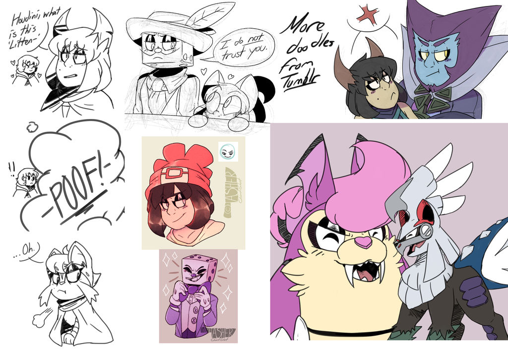 Miitopia Pokemon Cuphead More Doodles By Ashuribbon On Deviantart Miitopia Pokemon Cuphead More Doodles By Ashuribbon On Deviantart