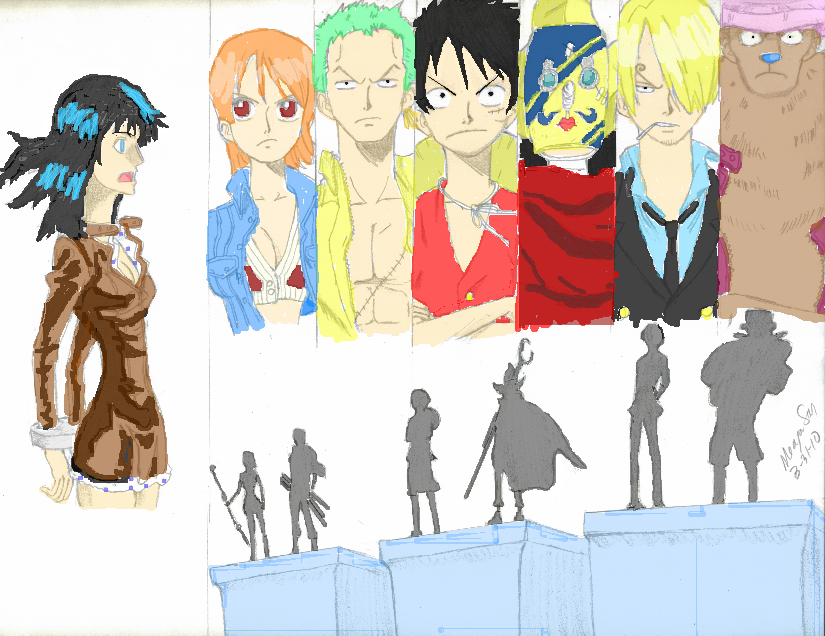 Robin's Nakama - Enies Lobby C