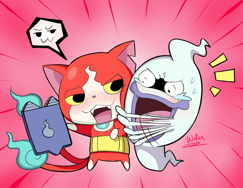 Whisper X Jibanyan- GIVE IT BACK!!