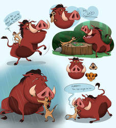 Timon X Pumbaa~