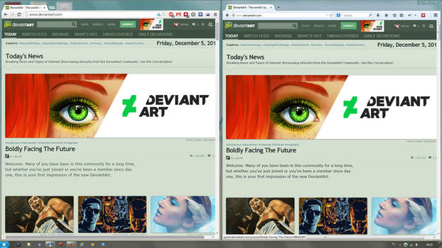 deviantART old logo FIX