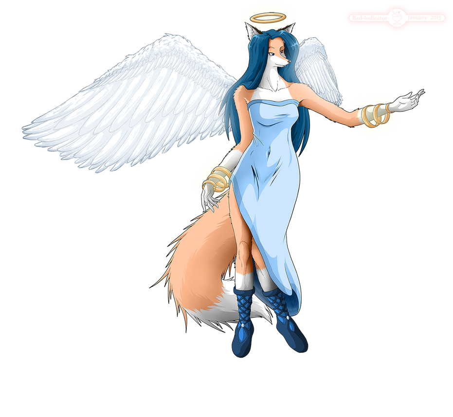 Fox Angle foxy Angel by Red-Indicator on DeviantArt