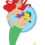 ariel and flounder