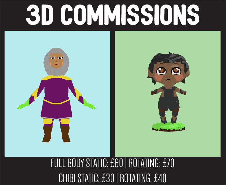 [OPEN] 3D Model Commissions