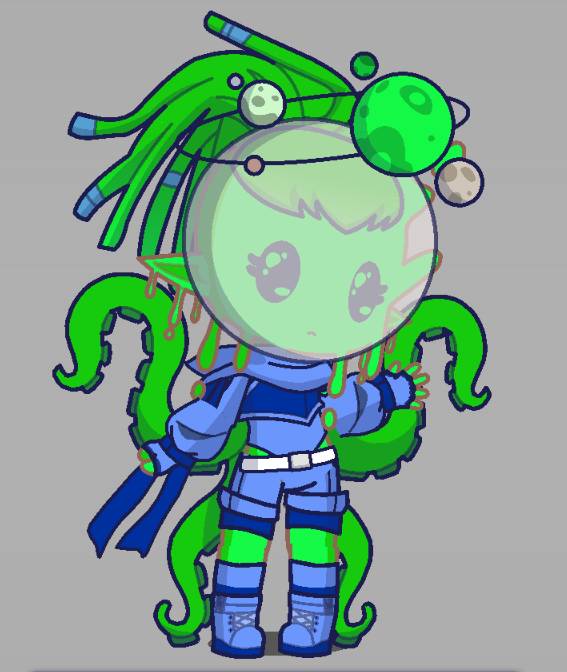 alien character gacha online by luke3468 on DeviantArt