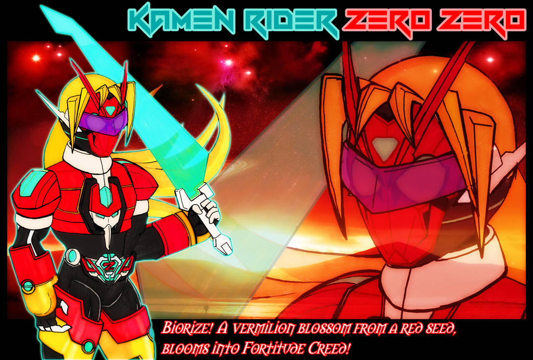 Kamen Rider Zero Zero by YamaMahaRaja on DeviantArt
