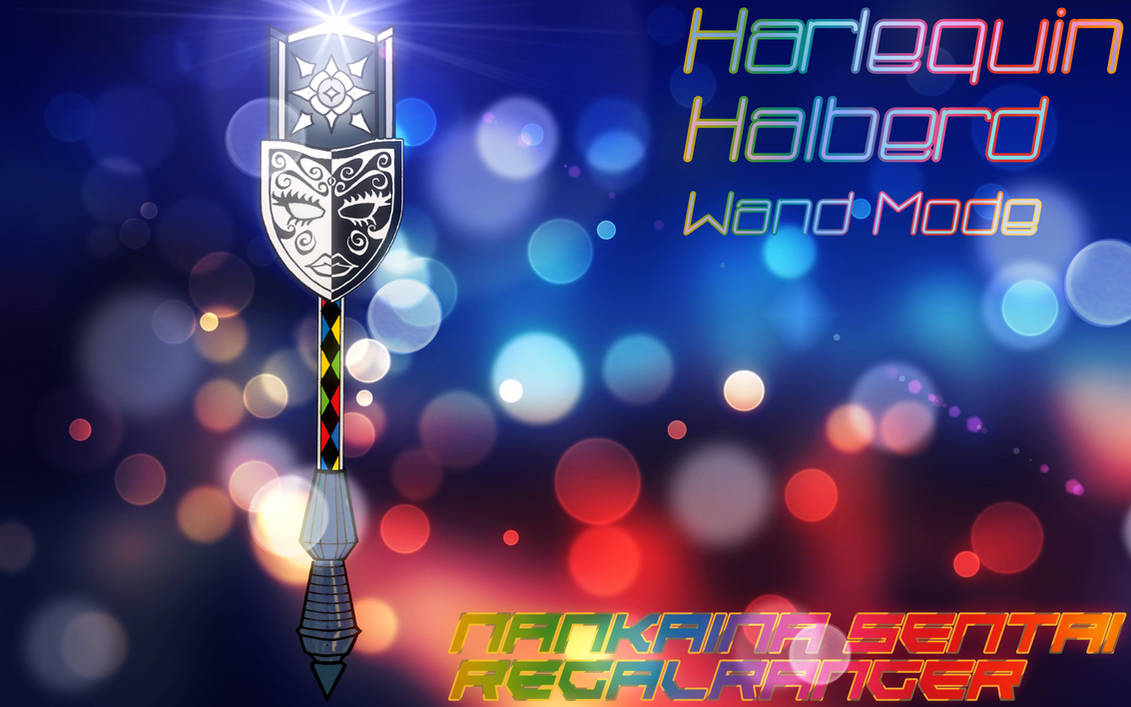 Halberd Ranger Nankaina Sentai RegalRanger Harlequin Halberd Wand by YamaMahaRaja on ...