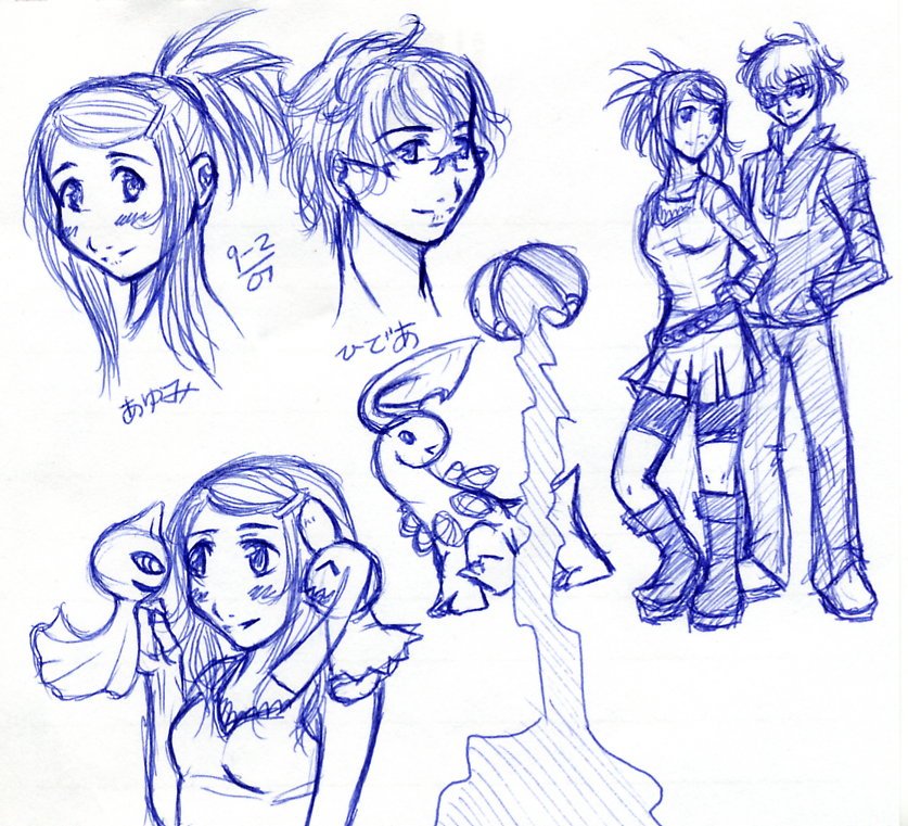 070902 Pokemon Trainer Doodles