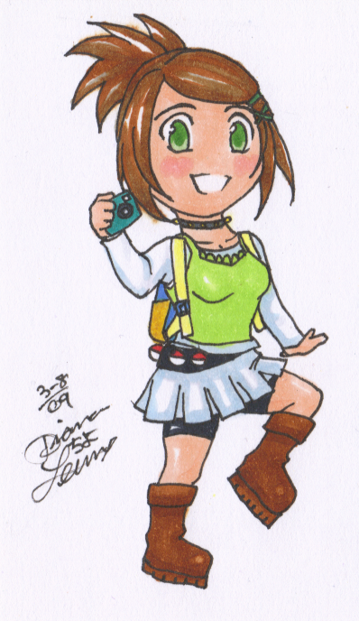 Ayumi Chibi - Copics