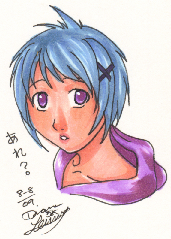 Sora Copics Portrait