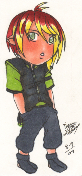 OOC Copic Hayashi Chibi