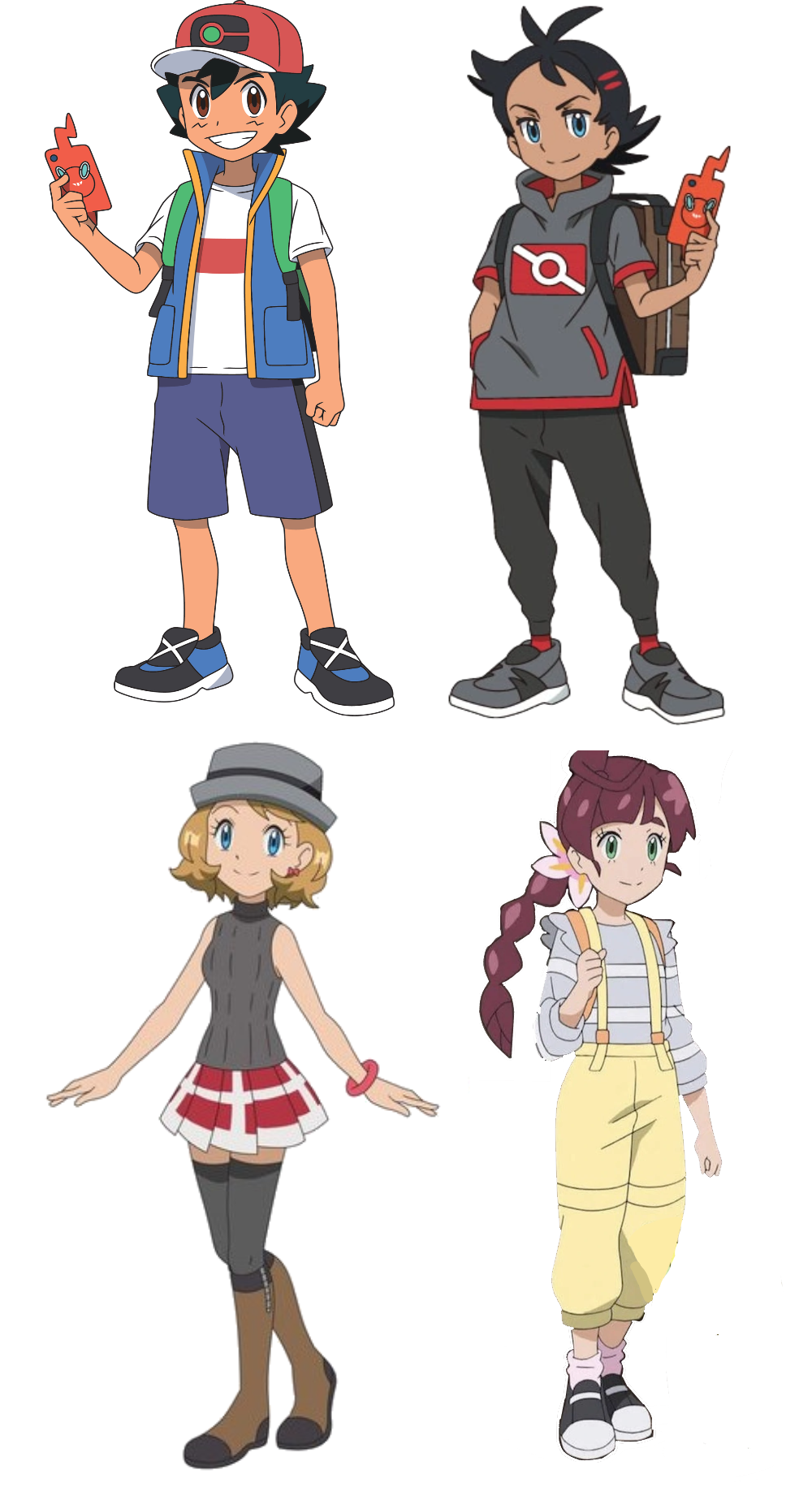 Pokemon anime 2022 characters 2 by Orcadude on DeviantArt