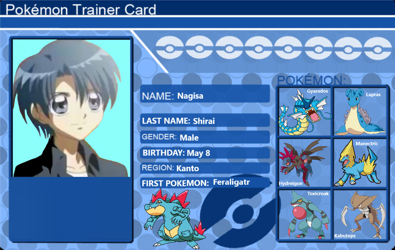 Nagisa #39 s Pokemon Team template by Orcadude on DeviantArt Nagisa #39 s Pokemon Team template by Orcadude on DeviantArt