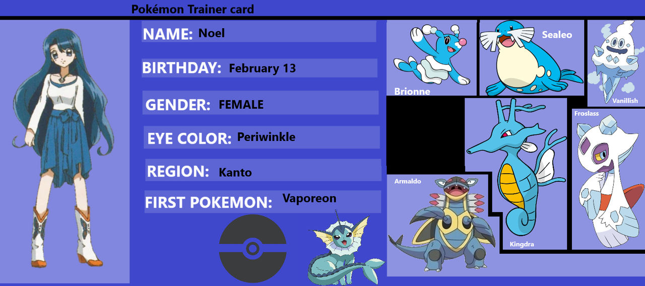 Noel's pokemon team template by Orcadude on DeviantArt