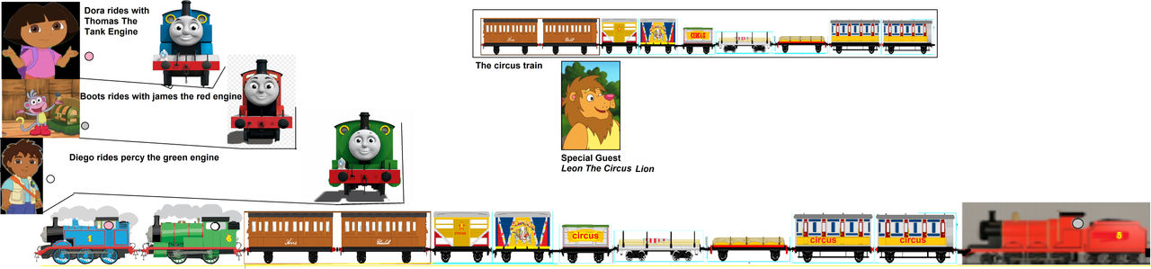 Pulling the Circus Train by Orcadude on DeviantArt