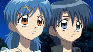 Hanon And Nagisa staring at the stars